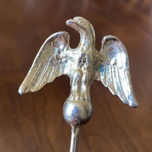 Vintage Eagle top long ice tea spoon - Picture 3 of 8